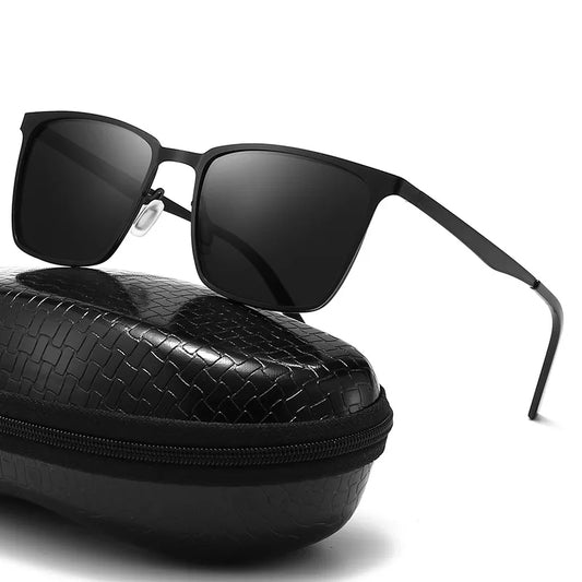 ออกแบบแบรนด์ Polarized แว่นตากันแดดผู้ชายผู้หญิงขับรถสแควร์กรอบแว่นตาชายแว่นตา Gafas De Sol