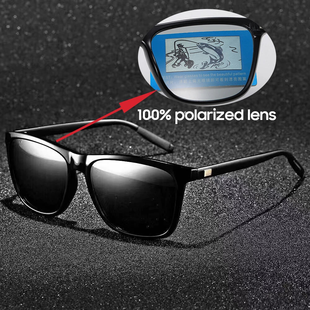 แว่นตากันแดดPolarizedผู้ชายขับรถเลนส์กระจกสีฟ้าคลาสสิกแว่นตากันแดดUnisex 2024 แนวโน้มผู้หญิงShades